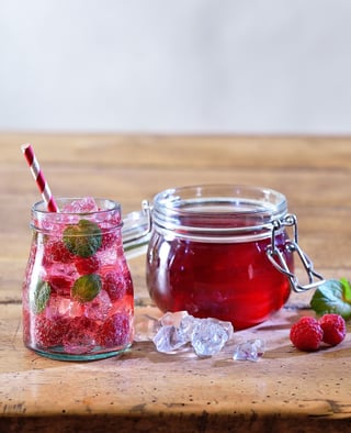 pickwick recept ijsthee fruit fusion framboos aardbei