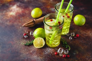pickwick recept mocktail cranberry nojito