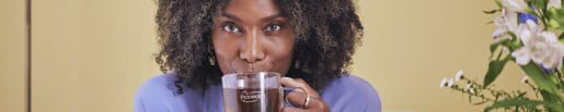 pickwick article super blends woman drinking tea banner resized